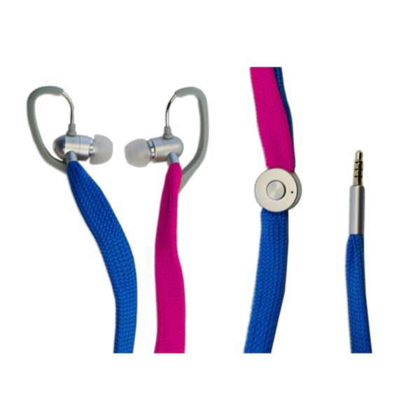 Typhoon TM022 UniqueLace - Headset mit Freisprechfunktion - blau/rot