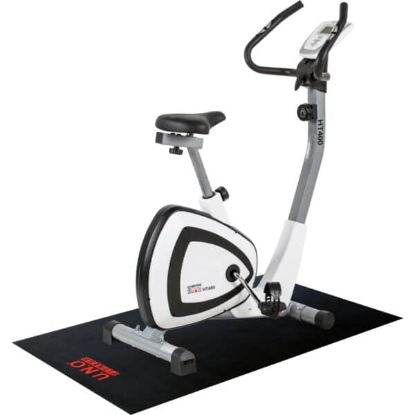 Motive Fitness by U.N.O. Heimtrainer HT 400 inkl. Schutzmatte weiß/schwarz