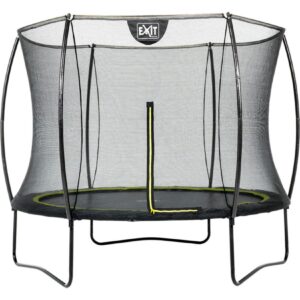 EXIT Silhouette Trampolin + Sicherheitsnetz 244 (8ft) Schwarz