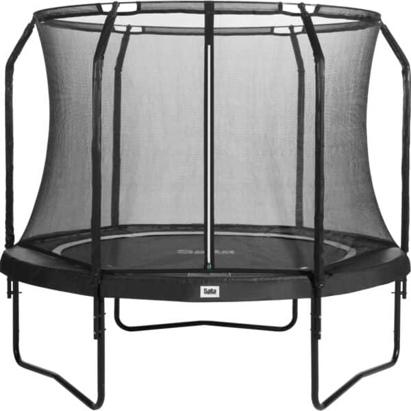 Salta Premium Black Edition - rund Ø427cm -Trampoline mit Sicherheitsnetz