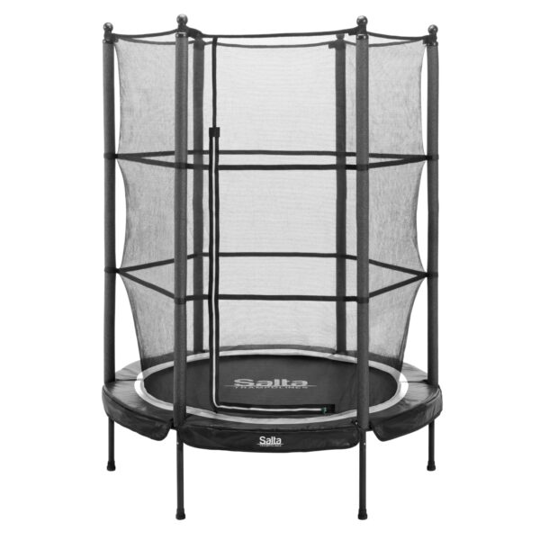 Salta Junior Trampoline für In- und Outdoor - rund - Ø140cm - Schutzrand Schwarz