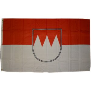 XXL Flagge Franken 250 x 150 cm Fahne mit 3 Ösen 100g/m² Stoffgewicht