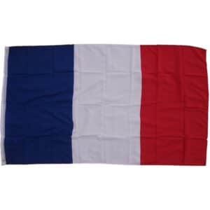 XXL Flagge Frankreich 250 x 150 cm Fahne mit 3 Ösen 100g/m² Stoffgewicht