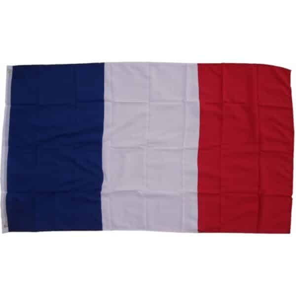 XXL Flagge Frankreich 250 x 150 cm Fahne mit 3 Ösen 100g/m² Stoffgewicht