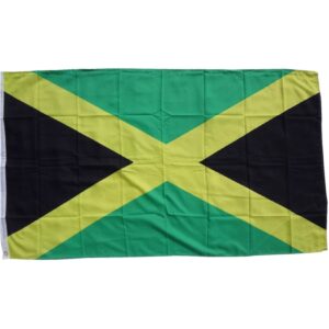 XXL Flagge Jamaika 250 x 150 cm Fahne mit 3 Ösen 100g/m² Stoffgewicht