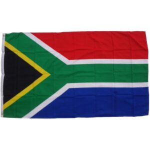 XXL Flagge Südafrika 250 x 150 cm Fahne mit 3 Ösen 100g/m² Stoffgewicht