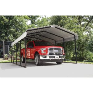 ShelterLogic Stahlcarport Neapel beige/schwarz