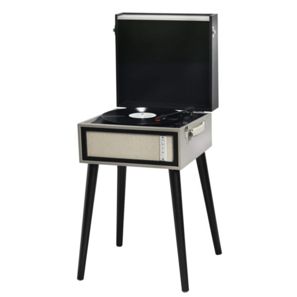 Denver VPL-150BT freistehender Retro Schallplattenspieler mit Bluetooth MP3