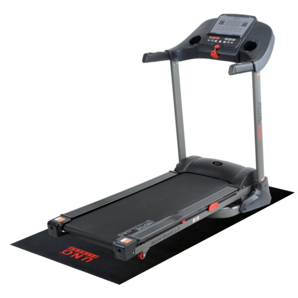 Motive Fitness by U.N.O. Laufband Speed Master 1.8 grau-schwarz inkl.Schutzmatte