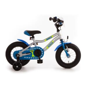 Bachtenkirch Kinderfahrrad Kuma "POLIZEI" blau/silber/neon 12