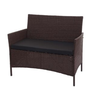 Poly-Rattan Gartenbank Hamar