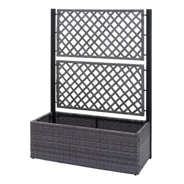 Poly-Rattan Rankgitter MCW-D76