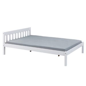 Inter Link Bett Vilmar 140 x 200 cm in Weiss ohne Lattenrost