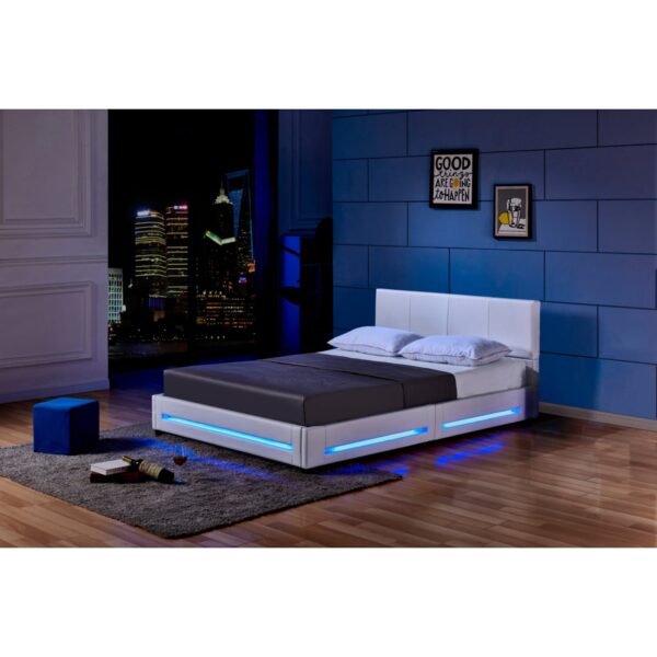 HOME DELUXE LED Bett Asteroid 180 x 200