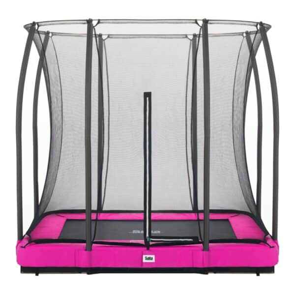 Salta Trampoline - Comfort Edition Ground- rechteckig - 214 x 153cm - Schutzrand Pink