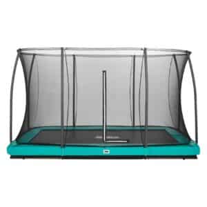 Salta Trampoline - Comfort Edition Ground- rechteckig - 366 x 244cm - Schutzrand Grün