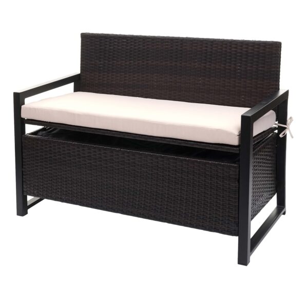 Poly-Rattan 2er Sitzbank MCW-F39