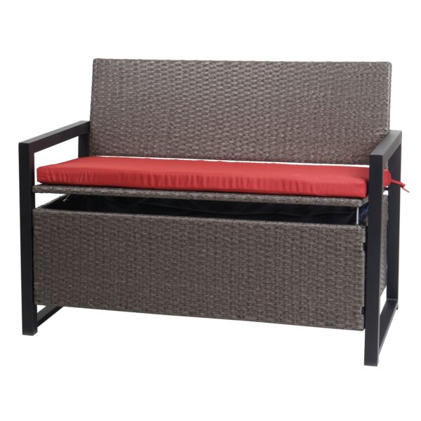 Poly-Rattan 2er Sitzbank MCW-F39