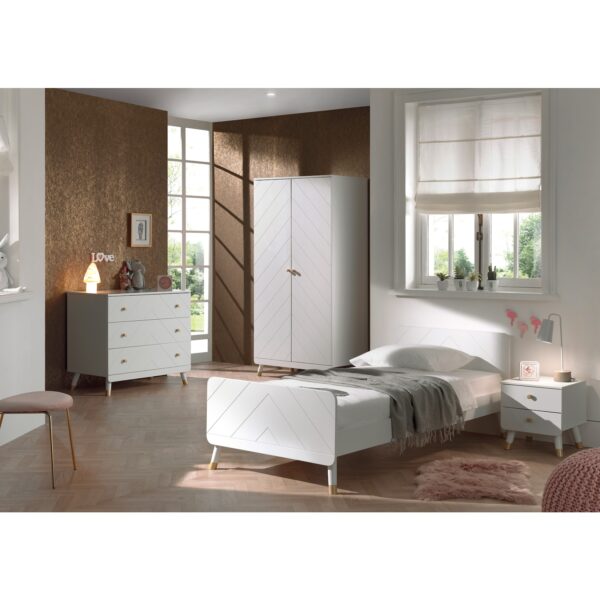 BILLY Jugendzimmer Set 4-tlg. best. aus: Bett 90 x 200 cm