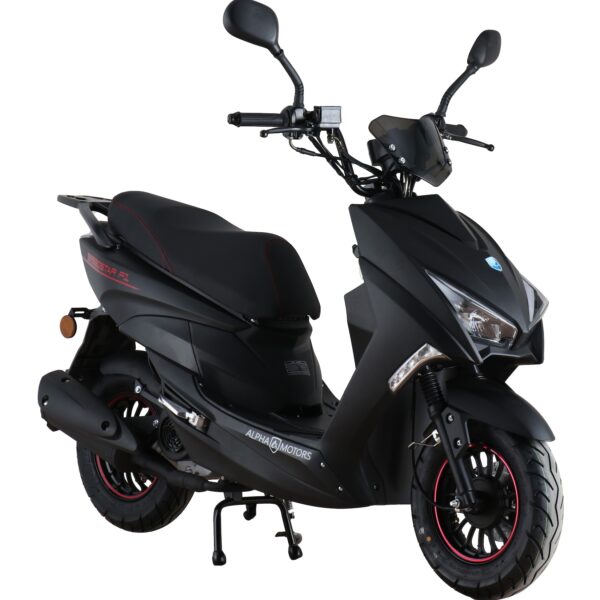 Alpha Motors Mofaroller Speedstar 50 ccm 25 kmh EURO 5 mattschwarz