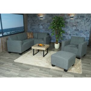 Modular Sofa-System Couch-Garnitur Moncalieri 4-1-1