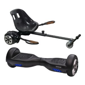 Denver SET Hoverboard HBO-6620 inkl. Kart KAR-1550MK2 - schwarz