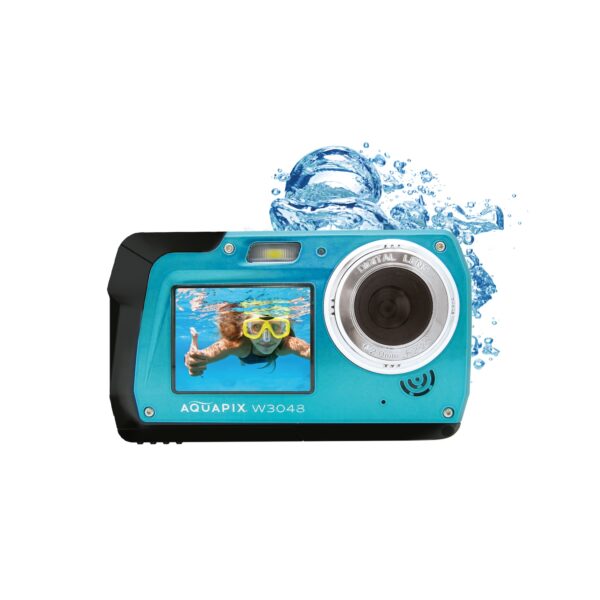 Aquapix W3048 EDGE Unterwasserkamera iceblau