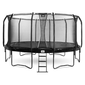 SALTA First Class Trampoline Ø ca. 487 cm rund schwarz  - versch. Ausführungen