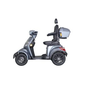 GreenStreet Elektromobil E-Mover Deluxe 1000 W 20 km/h dunkelgrau inkl. Topcase