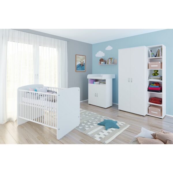 nonjoo. Babyzimmer Lunis Set 5: best. aus Babybett