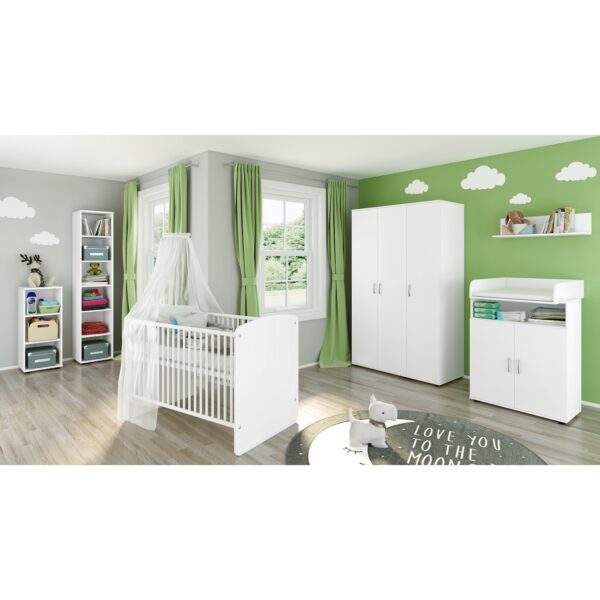 nonjoo. Babyzimmer Lunis Set 10: best. aus Babybett