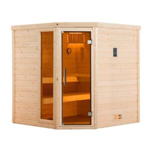 weka Premium Massivholz-Sauna TURKU Gr. 2 Sparset 7