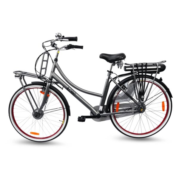 LLobe City-E-Bike 28" Rosendaal 3 Lady grau 36V / 15