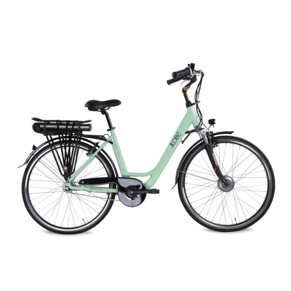 LLobe City-E-Bike 28" Metropolitan JOY 2.0 Pastellgrün 36V / 8Ah