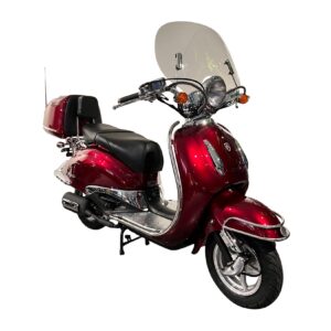 Alpha Motors Mofaroller Retro Firenze Limited 50 ccm 25 km/h EURO 5 weinrot