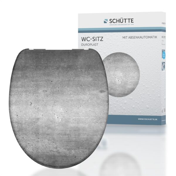 Schütte WC Sitz INDUSTRIAL GREY