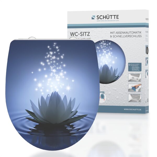 Schütte Duroplast HG WC Sitz WATER LILY