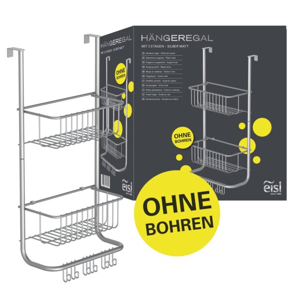 Eisl Duschablage zum Hängen 2 Etagen Chrom