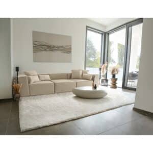 HOME DELUXE Modulares Sofa VERONA - versch. Ausführungen -M beige