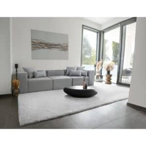 HOME DELUXE Modulares Sofa VERONA - versch. Ausführungen-M hellgrau