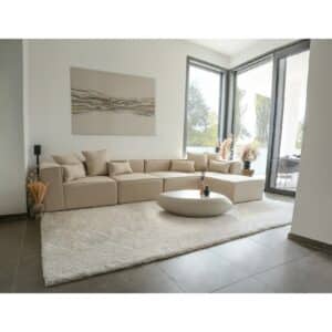 HOME DELUXE Modulares Sofa VERONA - versch. Ausführungen -XL beige