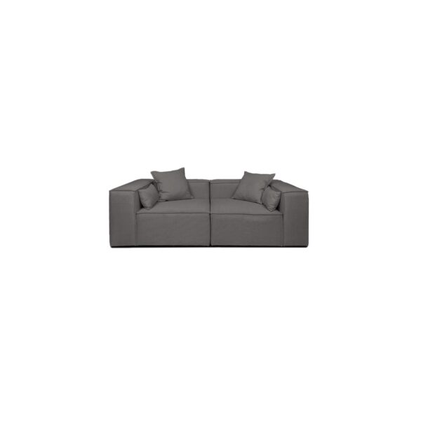 HOME DELUXE Modulares Sofa VERONA - versch. Ausführungen - S Anthrazit