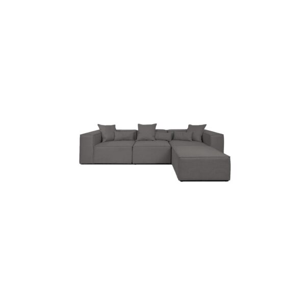 HOME DELUXE Modulares Sofa VERONA - versch. Ausführungen - L Anthrazit