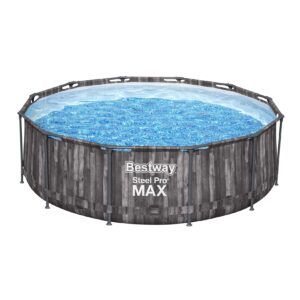 Bestway® Steel Pro MAX™ Frame Pool-Set mit Filterpumpe Ø 366 x 100 cm