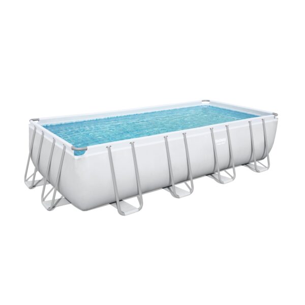 Bestway® Power Steel™ Frame Pool Komplett-Set mit Sandfilteranlage 549 x 274 x 122 cm