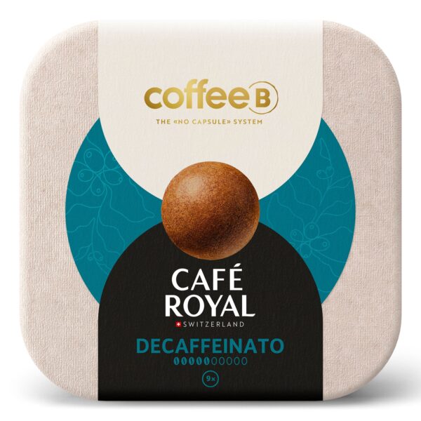 CoffeeB by Café Royal Decaffeinato 9 Coffee Balls