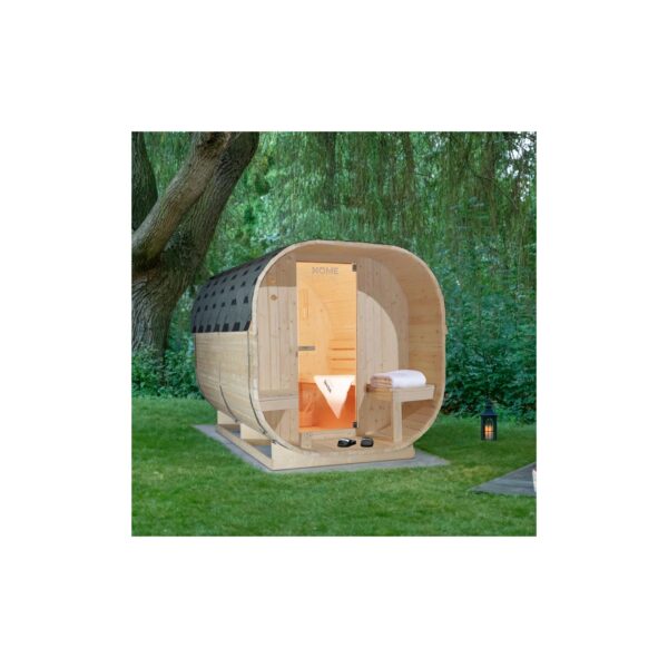 HOME DELUXE Outdoor Sauna CUBE DELUXE L