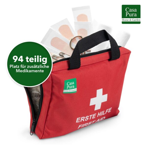 Erste-Hilfe-Tasche   Für Freizeit und Sport   94 Teile