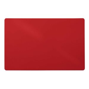 Bodenschutzmatte   Rot   Bürostuhlunterlagen aus Polypropylen