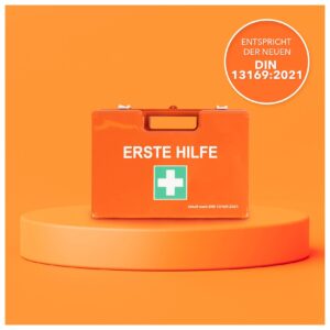 Erste-Hilfe-Koffer   Mittel   DIN 13169   Für mittelgroße Betriebe